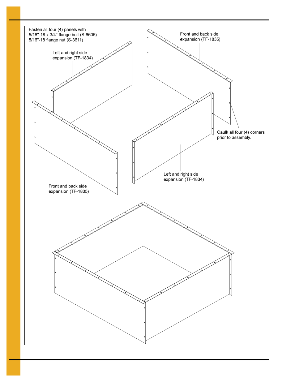 32" expansion section, Chapter 4 32" expansion section | Grain Systems PNEG-1089 User Manual | Page 8 / 14