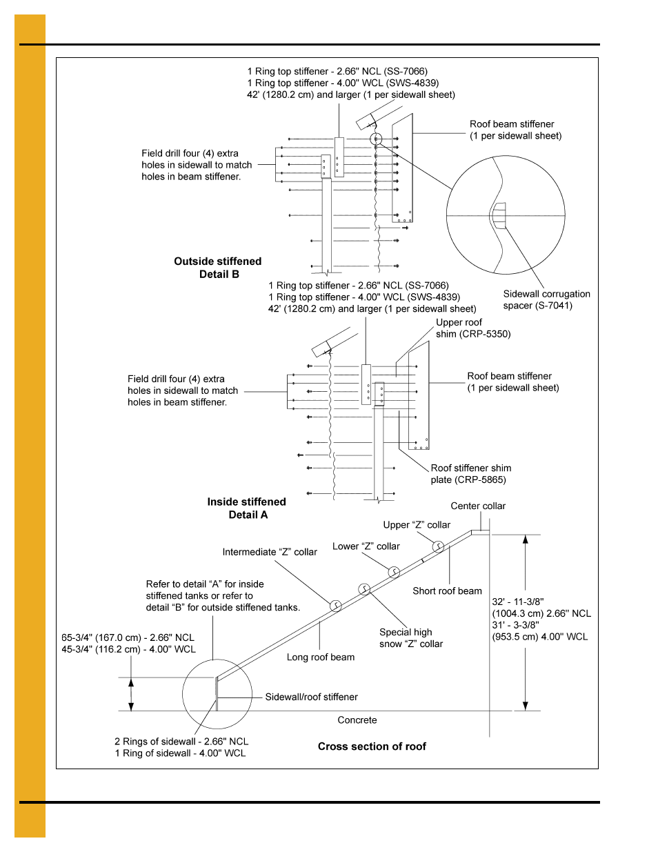 105' roof assembly instructions | Grain Systems Bin Accessories PNEG-1852 User Manual | Page 12 / 26
