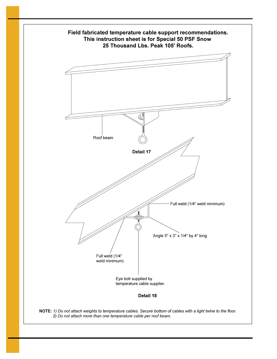 105' roof assembly instructions | Grain Systems Bin Accessories PNEG-1852 User Manual | Page 24 / 26