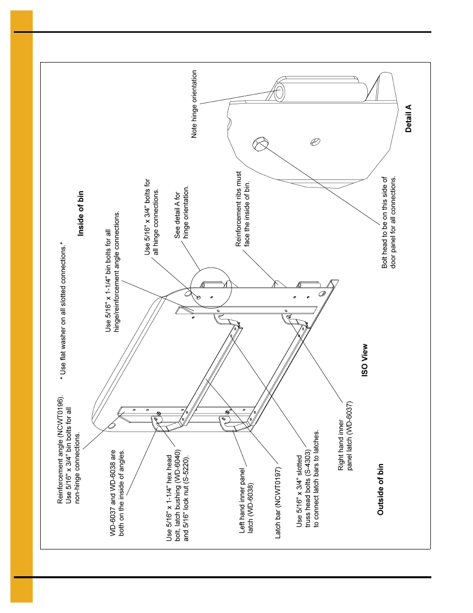 Top inner panel assembly, E pa, S 16 | Grain Systems Bin Accessories PNEG-1740 User Manual | Page 16 / 22