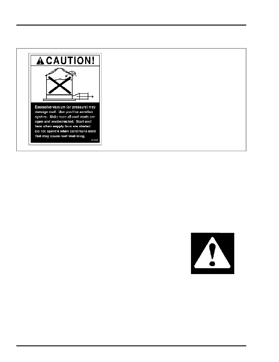 Roof warning, operation & safety | Grain Systems PNEG-501 User Manual | Page 4 / 33