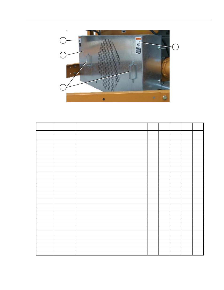 Bottom auger and metering roll drive guard, Bottom auger drive, Pneg-1447 | Grain Systems PNEG-1447 User Manual | Page 27 / 68