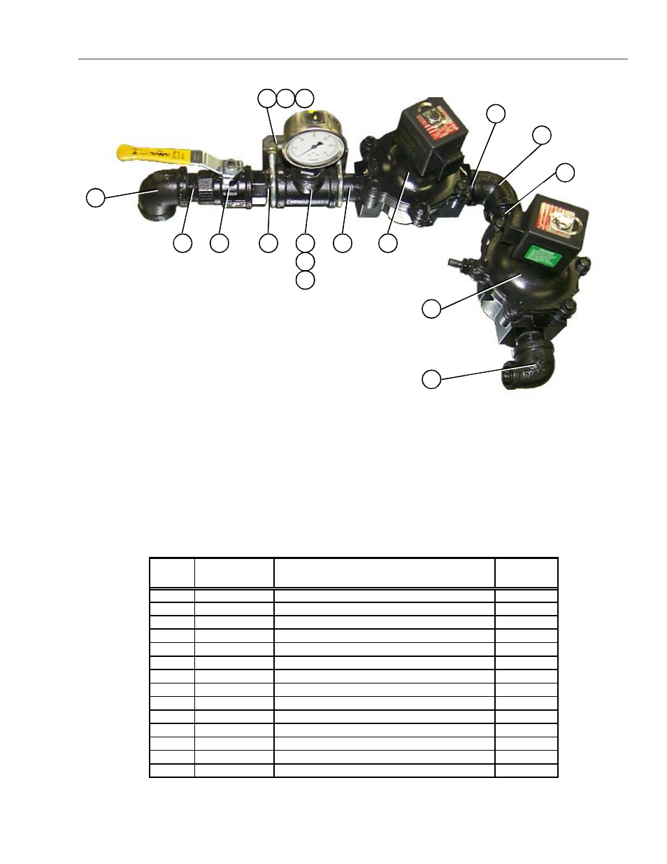 Ng pipe train assemblies, 36” fan heater ng pipe train assembly, Pneg-1447 | Grain Systems PNEG-1447 User Manual | Page 45 / 68
