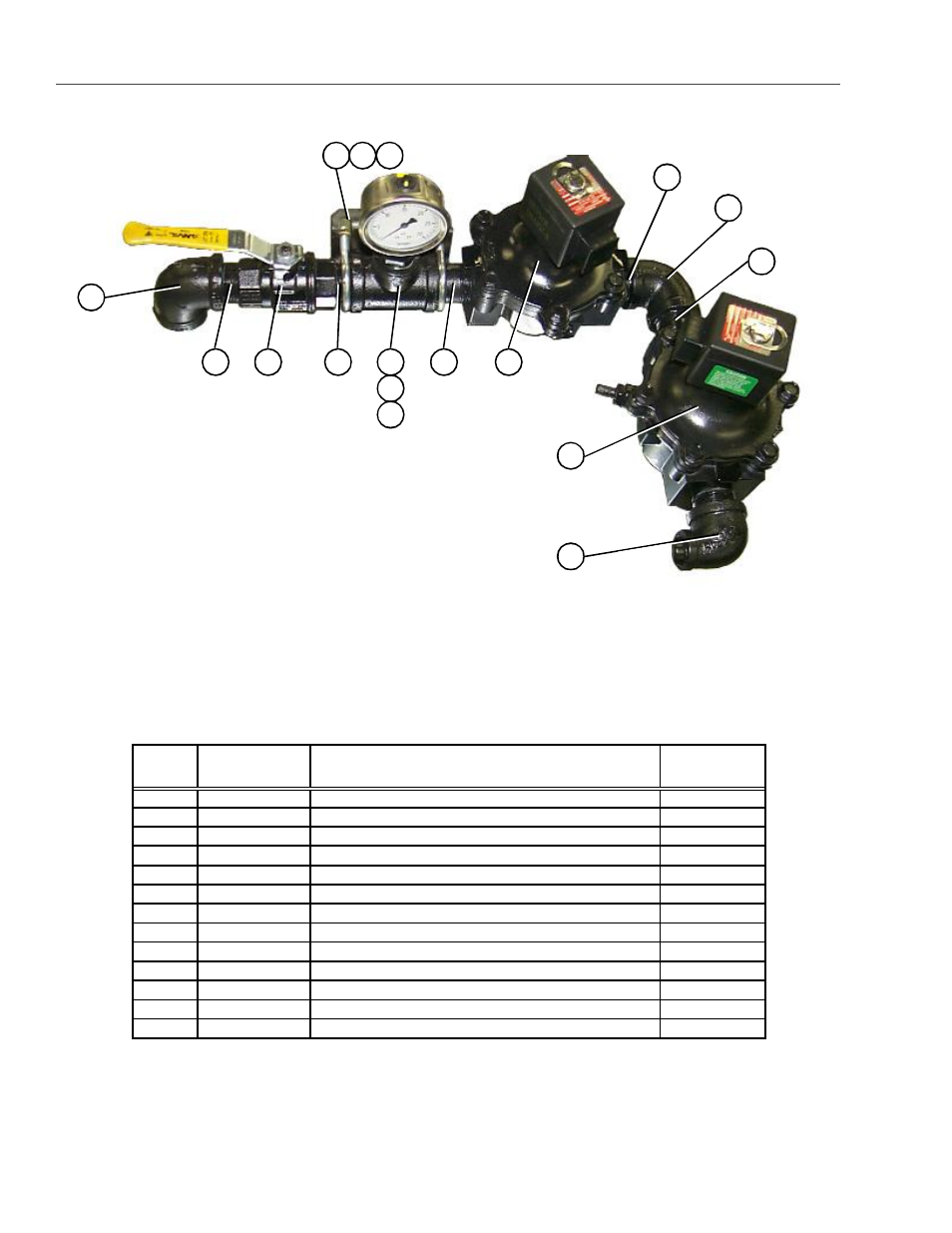 Ng pipe train assemblies, 40” & 42” fan heater ng pipe train assembly, Pneg-1447 | Grain Systems PNEG-1447 User Manual | Page 46 / 68