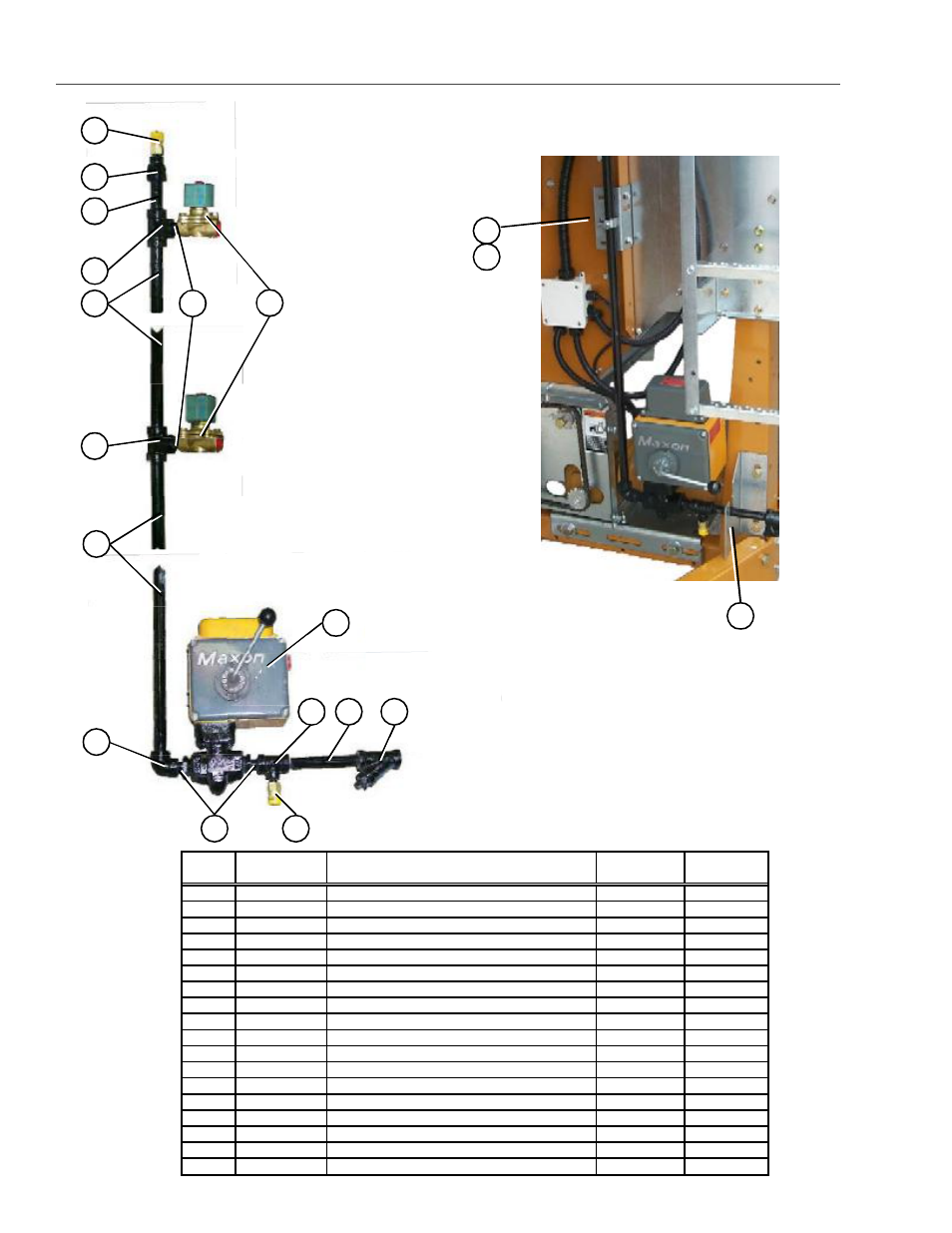 Liquid propane fuel supply line, Lp supply line supply line mounting brackets, Pneg-1447 | Grain Systems PNEG-1447 User Manual | Page 48 / 68