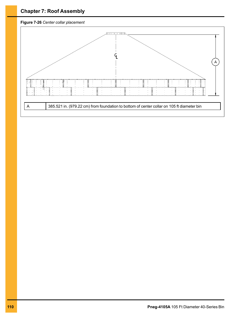 Chapter 7: roof assembly | Grain Systems Tanks PNEG-4105A User Manual | Page 110 / 176