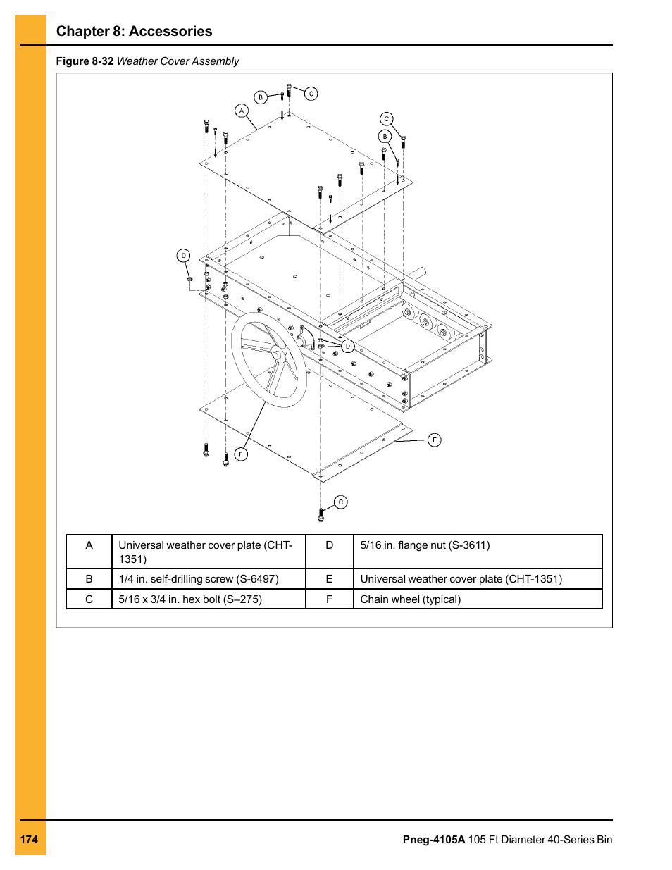 Chapter 8: accessories | Grain Systems Tanks PNEG-4105A User Manual | Page 174 / 176