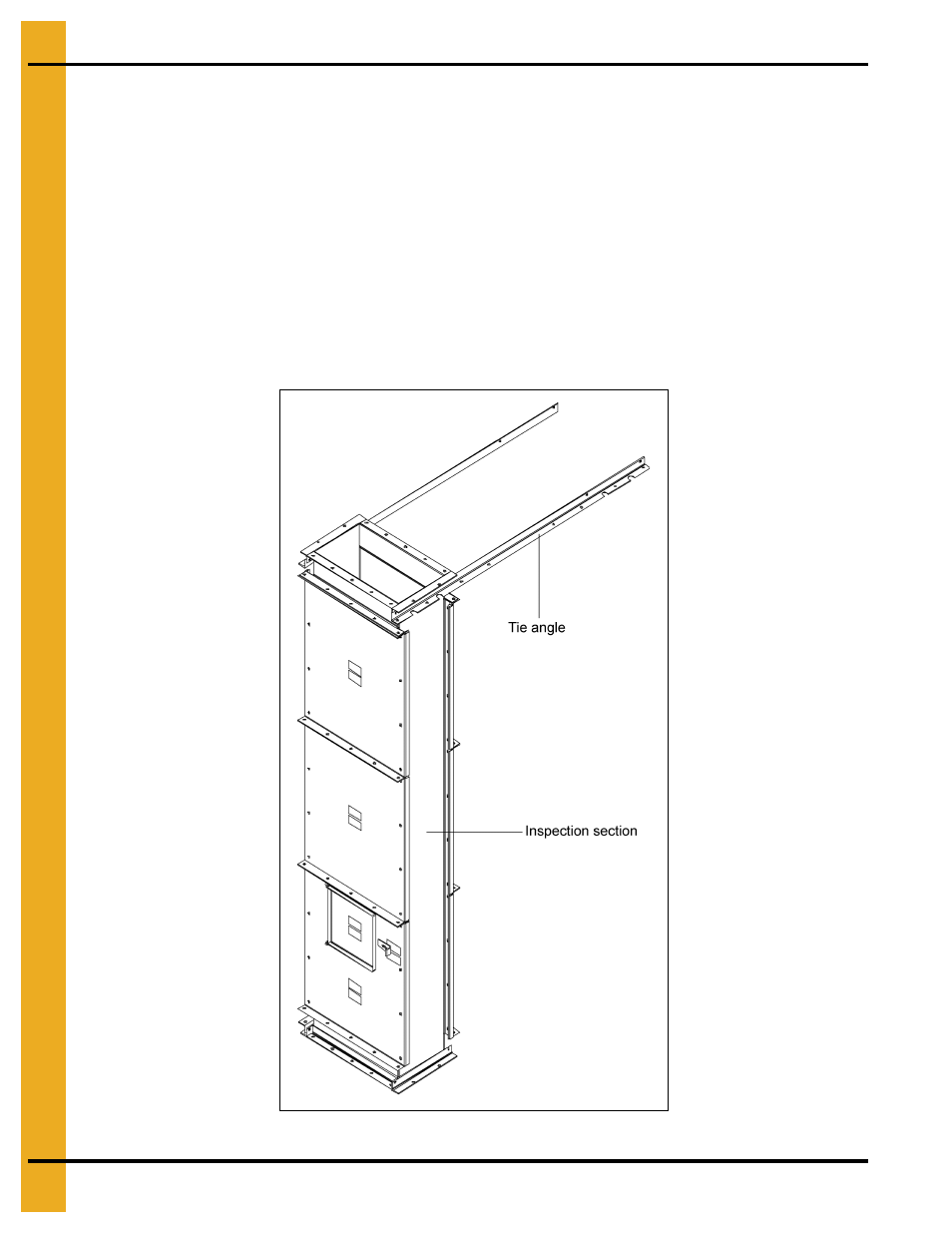 Inspection sections | Grain Systems Bucket Elevtors, Conveyors, Series II Sweeps PNEG-681 User Manual | Page 16 / 38
