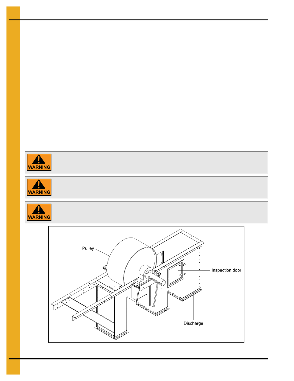 Lower head section, Chapter 8 lower head section, Head bonnet section | Grain Systems Bucket Elevtors, Conveyors, Series II Sweeps PNEG-681 User Manual | Page 20 / 38