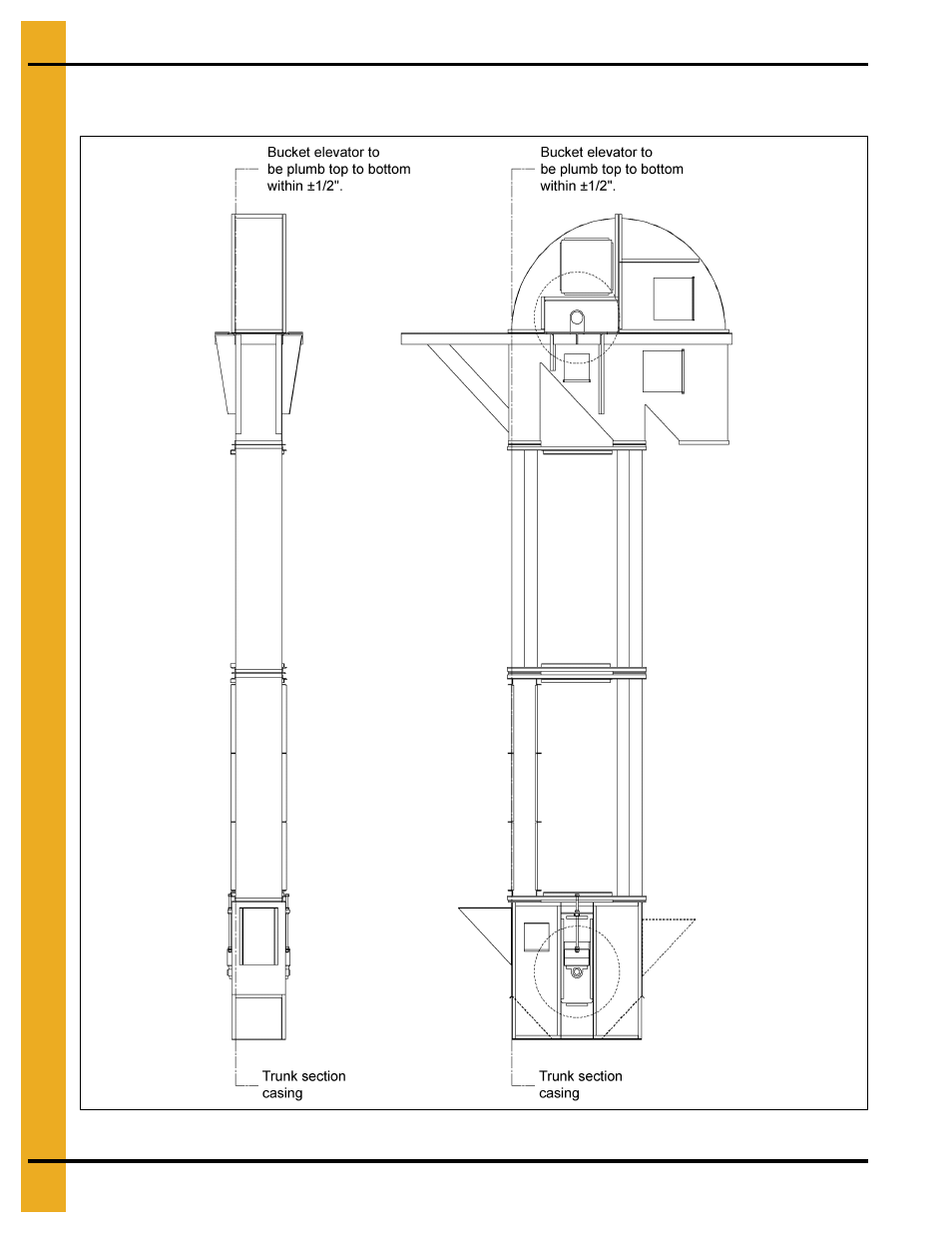 Maintaining plubmness, Chapter 9 maintaining plubmness | Grain Systems Bucket Elevtors, Conveyors, Series II Sweeps PNEG-681 User Manual | Page 22 / 38