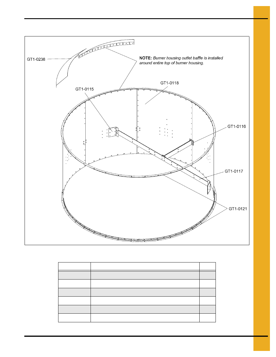 Burner housing model 4000 | Grain Systems PNEG-707GSI User Manual | Page 145 / 446