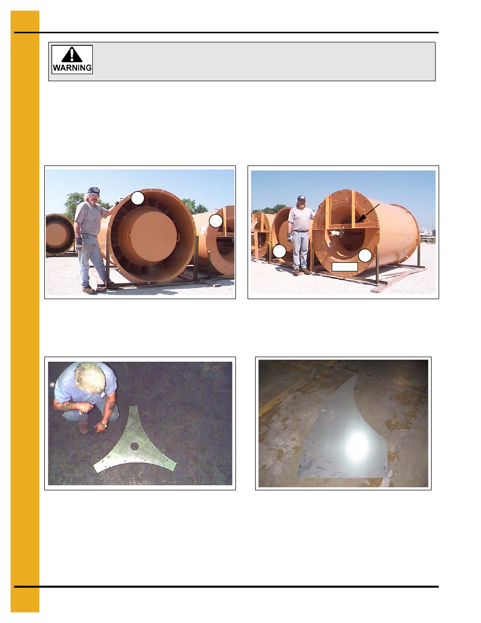 Fans (3), divider hopper, reducer walkway, Fan parts | Grain Systems PNEG-707GSI User Manual | Page 160 / 446