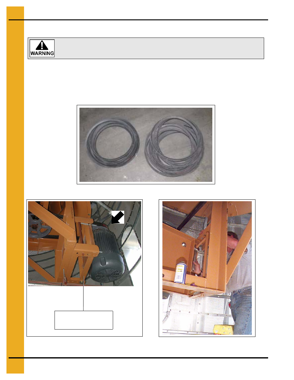 Fan belts | Grain Systems PNEG-707GSI User Manual | Page 182 / 446