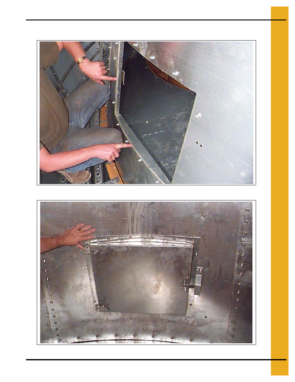Reducer door (continued) | Grain Systems PNEG-707GSI User Manual | Page 203 / 446
