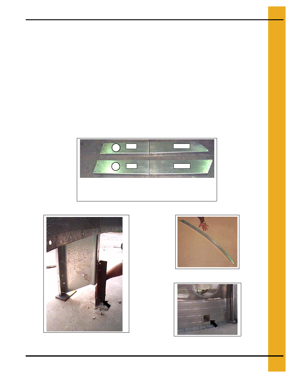 Vertical base channel right and left kits, Outside solid wall sheets, Sealing strip | Grain Systems PNEG-707GSI User Manual | Page 207 / 446