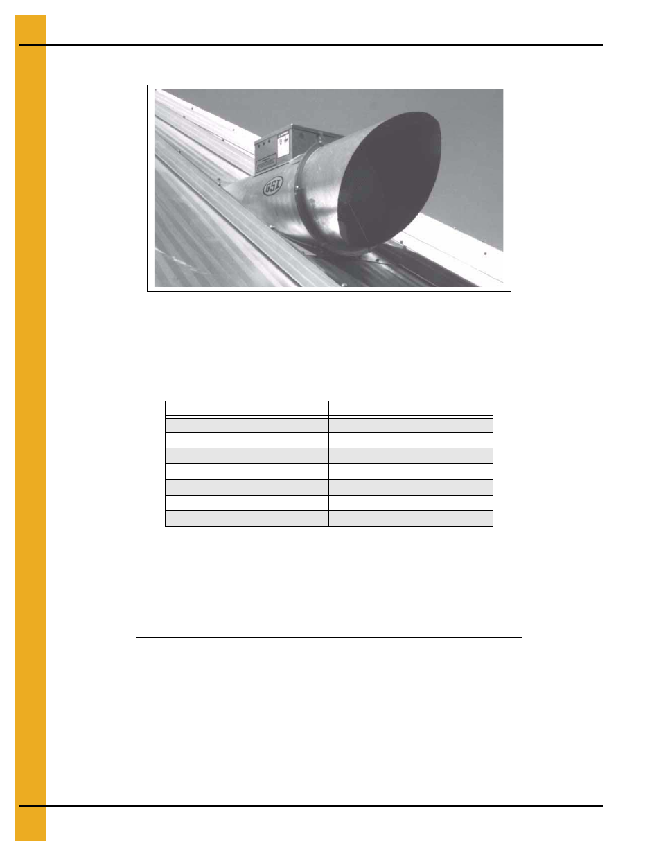 Pre-installation, Chapter 3 pre-installation, 18" and 24" roof fan package service information | 18" and 24" roof fan package, Service information | Grain Systems Bin Accessories PNEG-524 User Manual | Page 10 / 30