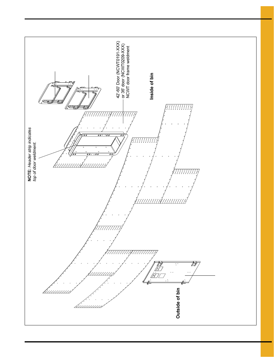 Exploded assembly, Assembly drawings | Grain Systems Bin Accessories PNEG-1360 User Manual | Page 17 / 24