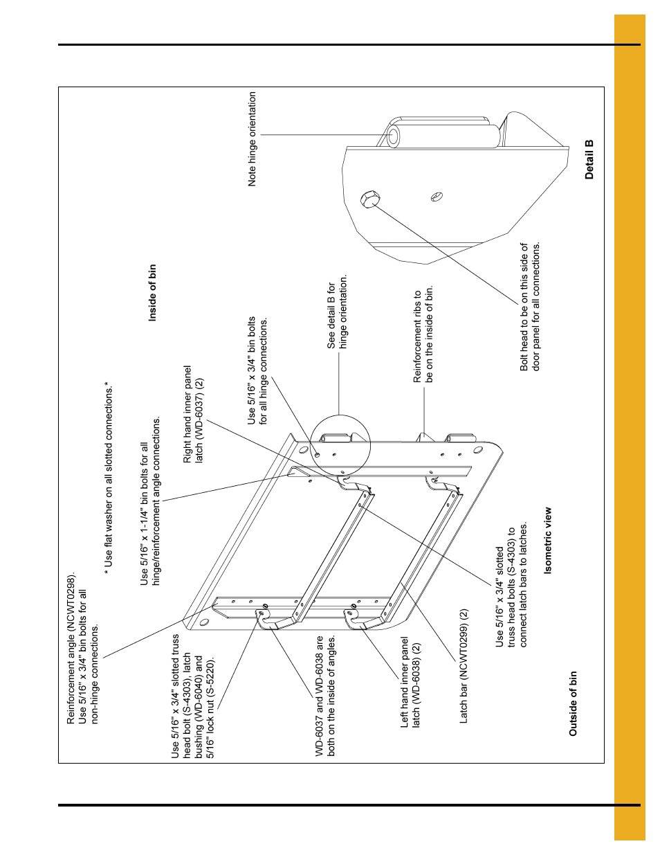 Bottom inner panel assembly | Grain Systems Bin Accessories PNEG-1360 User Manual | Page 19 / 24