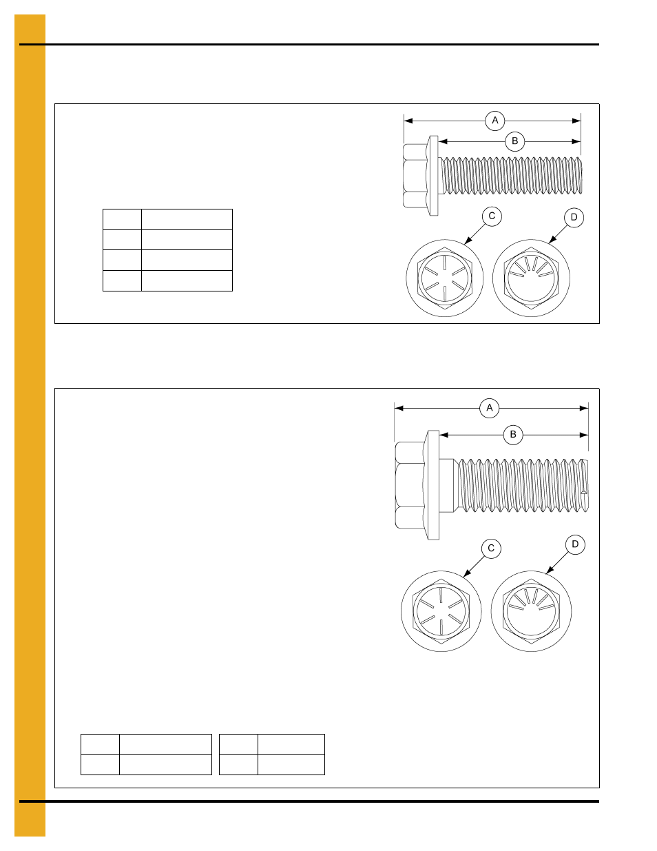 Bolt (s-7486), Bolt and nut usage | Grain Systems Tanks PNEG-4030 User Manual | Page 28 / 98