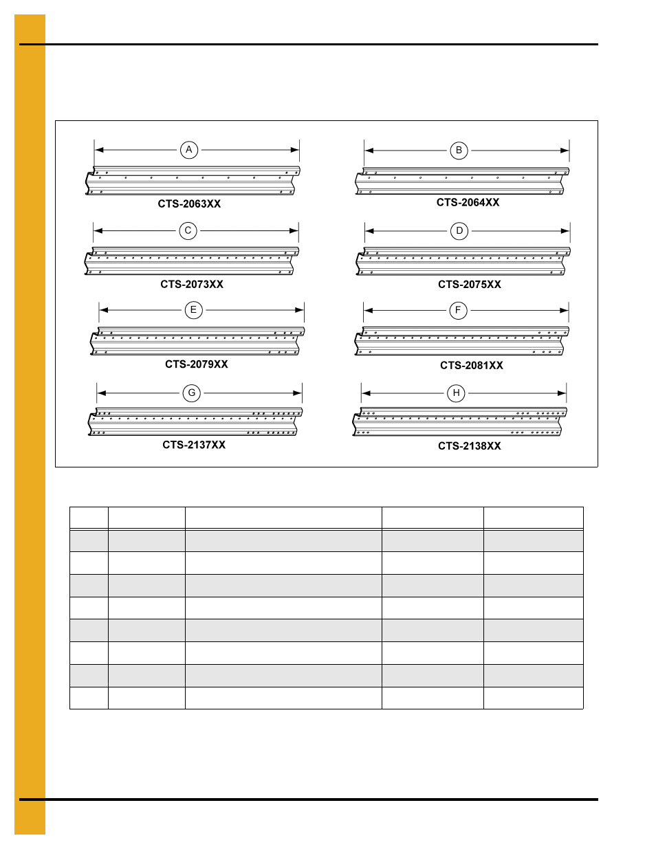 Standard stiffeners, Stiffeners | Grain Systems Tanks PNEG-4030 User Manual | Page 38 / 98