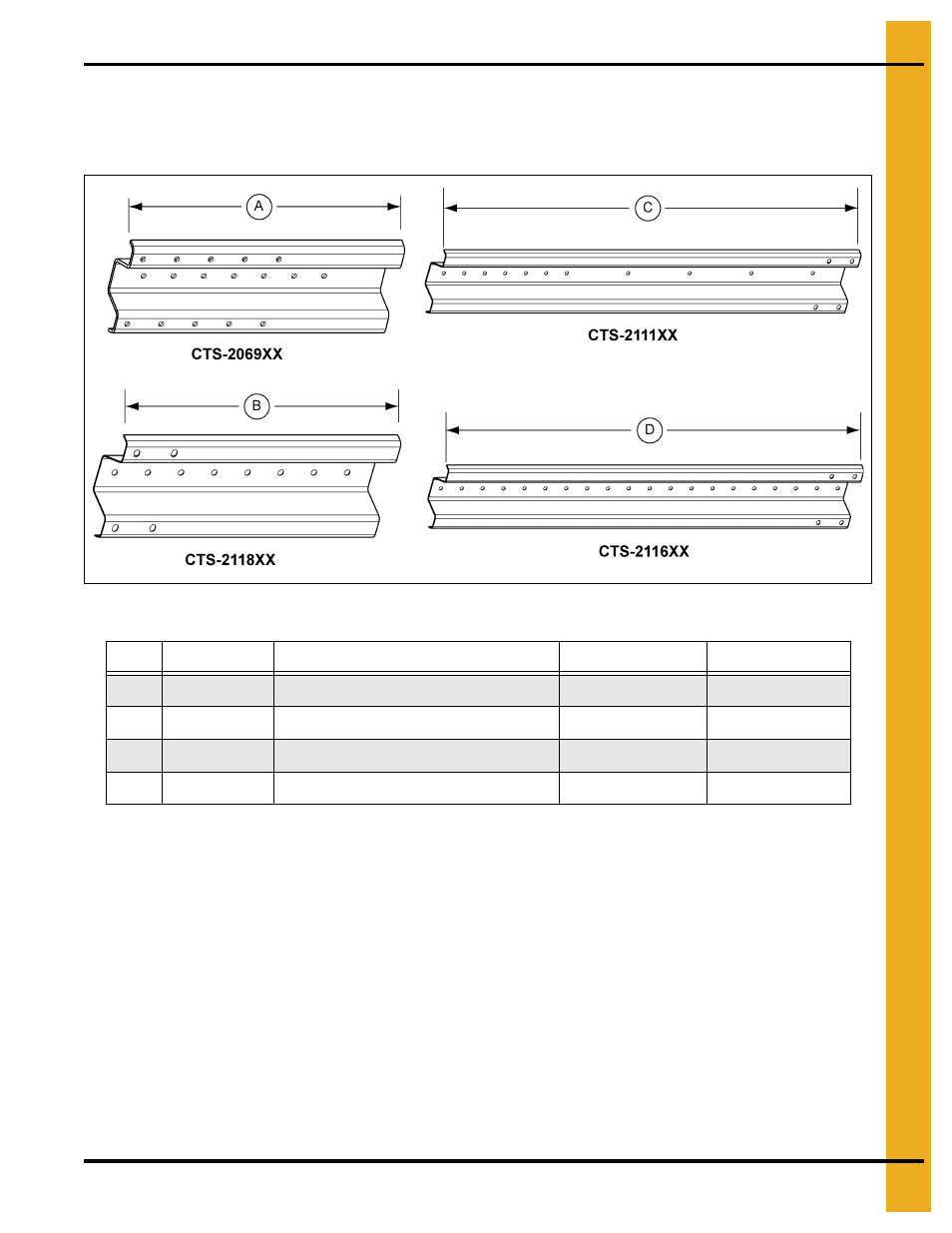 Top stiffeners, Stiffeners | Grain Systems Tanks PNEG-4030 User Manual | Page 39 / 98