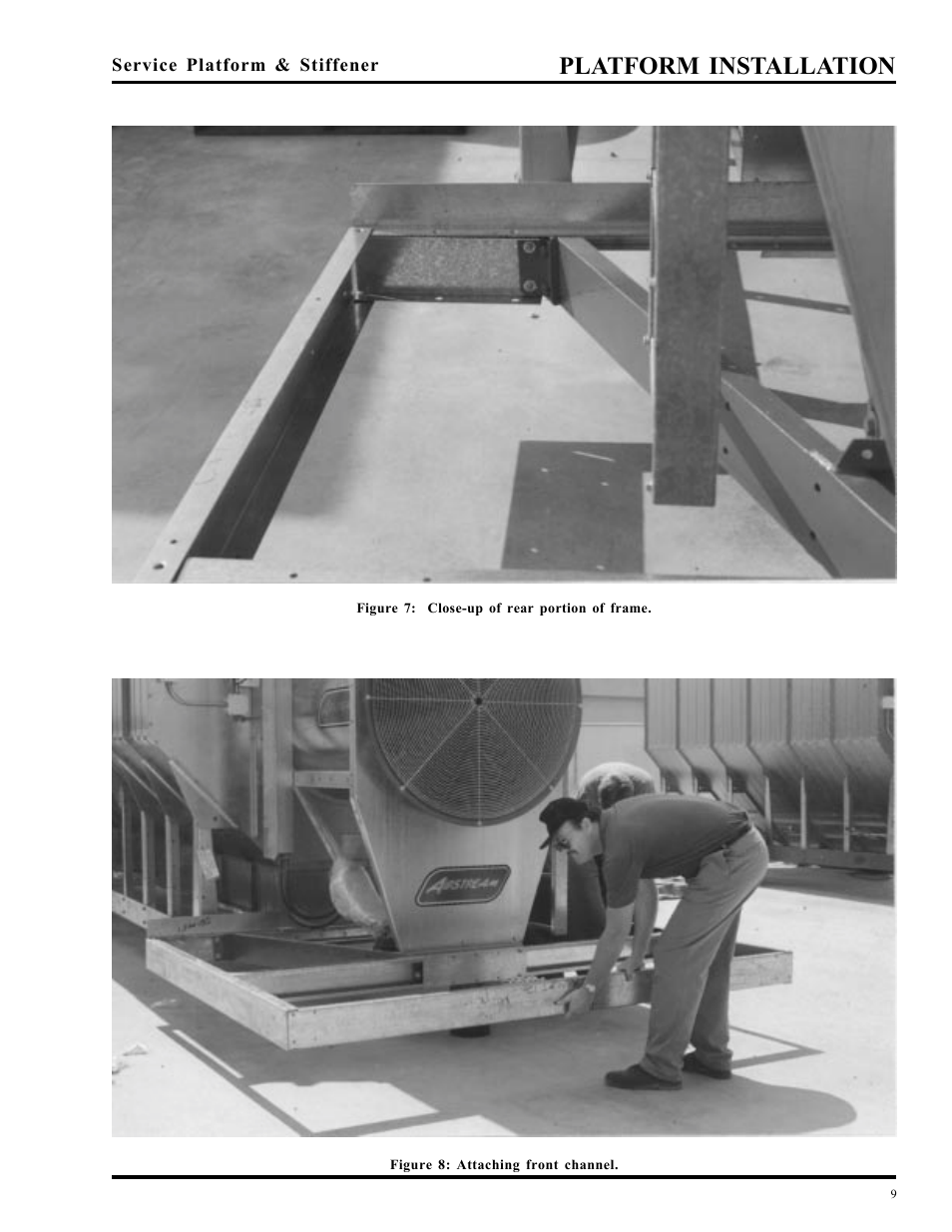 Platform installation | Grain Systems PNEG-349 User Manual | Page 9 / 32