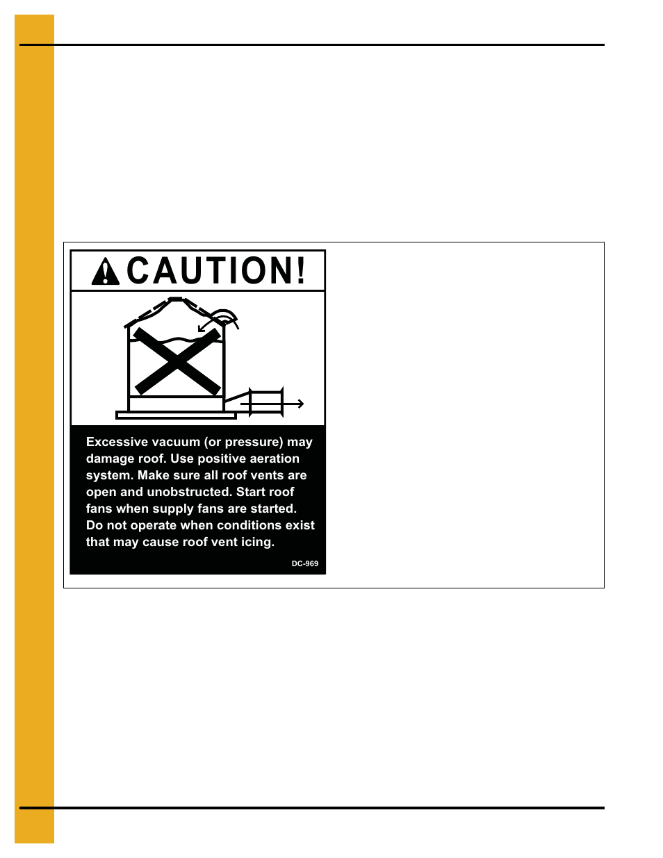 Safety alert decals, Chapter 2 safety alert decals, Caution | Grain Systems PNEG-236 User Manual | Page 6 / 22