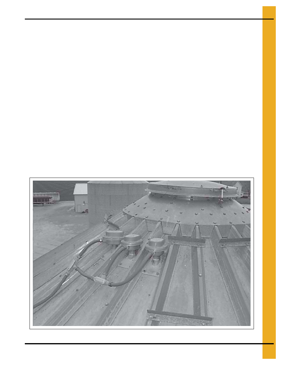 Drying chamber rotary switches mounted in bin roof | Grain Systems PNEG-900 User Manual | Page 27 / 54