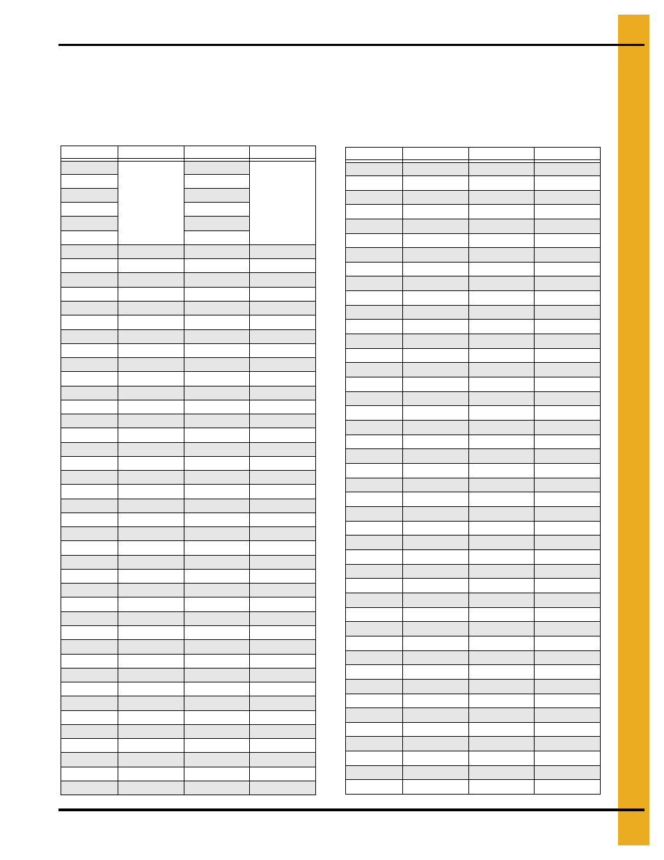 105' full floor plank layout chart, Installation | Grain Systems Bin Flooring PNEG-1324 User Manual | Page 15 / 26