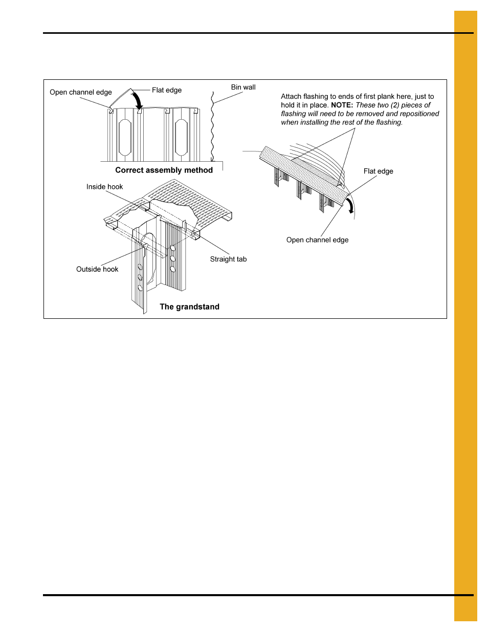B”. see | Grain Systems Bin Flooring PNEG-1324 User Manual | Page 17 / 26