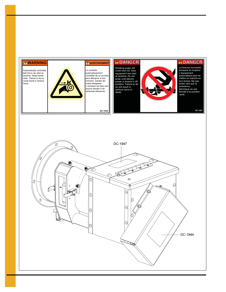 Decals, Chapter 2 decals | Grain Systems PNEG-1781 User Manual | Page 6 / 12