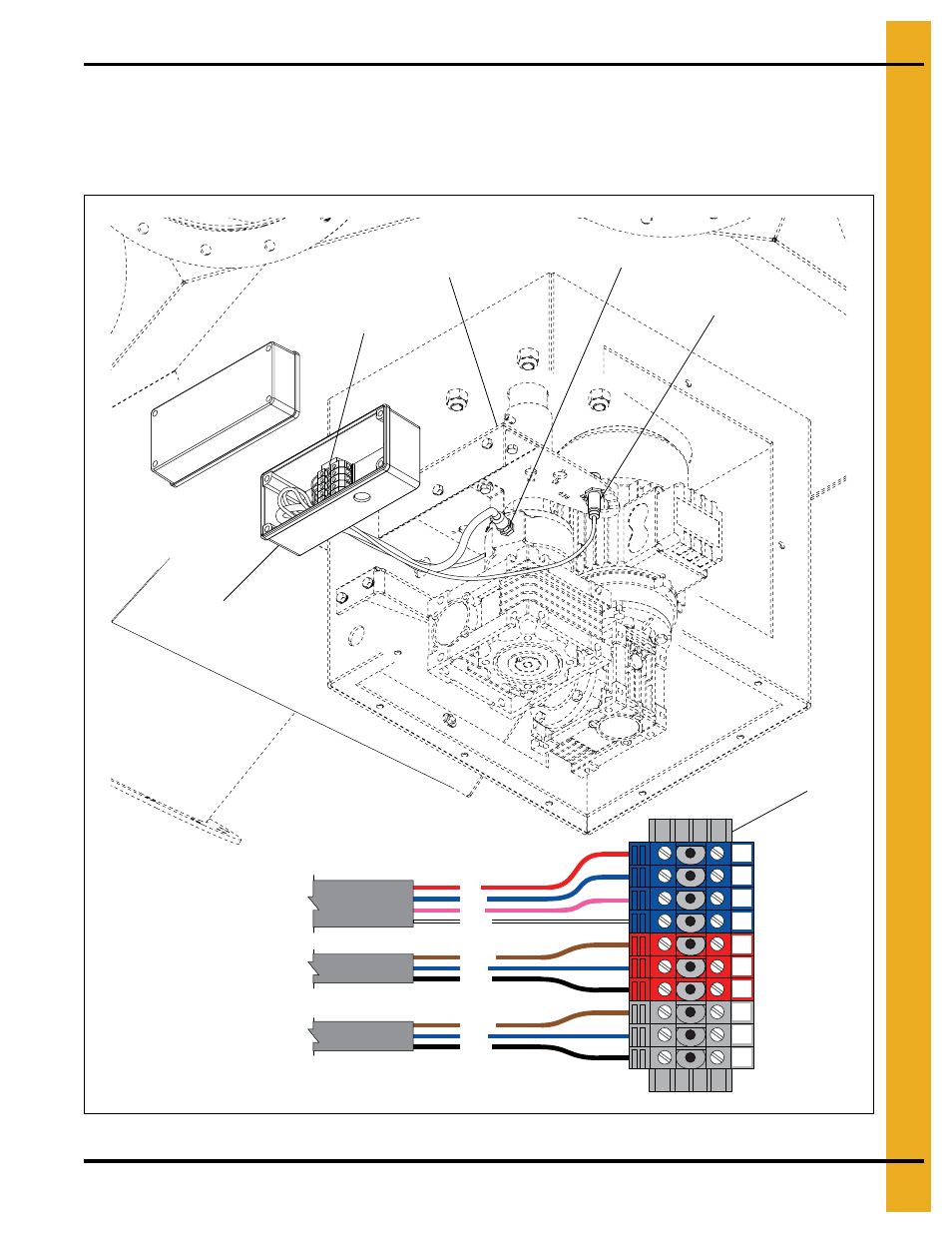 Distributor to junction box electrical connections, Installation | Grain Systems Bucket Elevtors, Conveyors, Series II Sweeps PNEG-1813 User Manual | Page 21 / 56