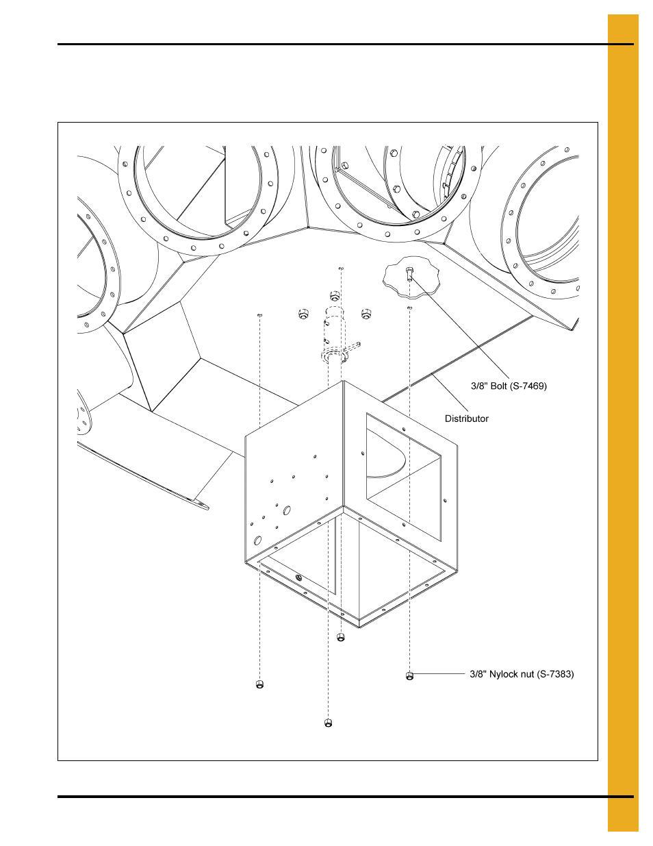 Electronic distributor enclosure installation | Grain Systems Bucket Elevtors, Conveyors, Series II Sweeps PNEG-1813 User Manual | Page 9 / 56