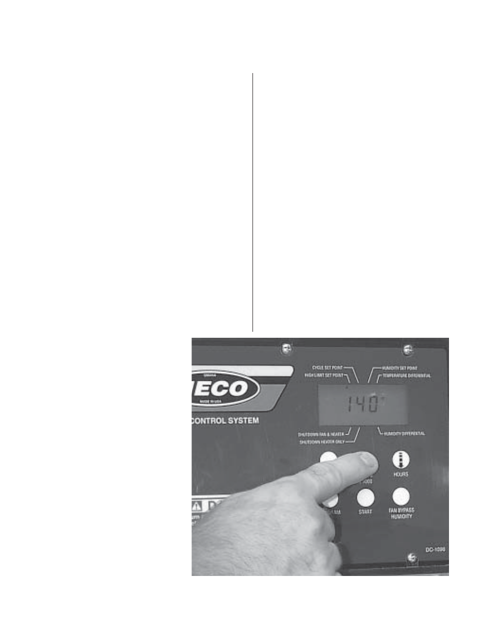 Heater opoeration procedure, Series two heater | Grain Systems PNEG-584 User Manual | Page 19 / 27