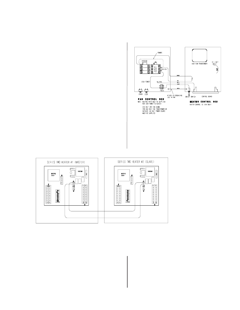 Heater installation, Series two heater, Wiring | Grain Systems PNEG-584 User Manual | Page 9 / 27