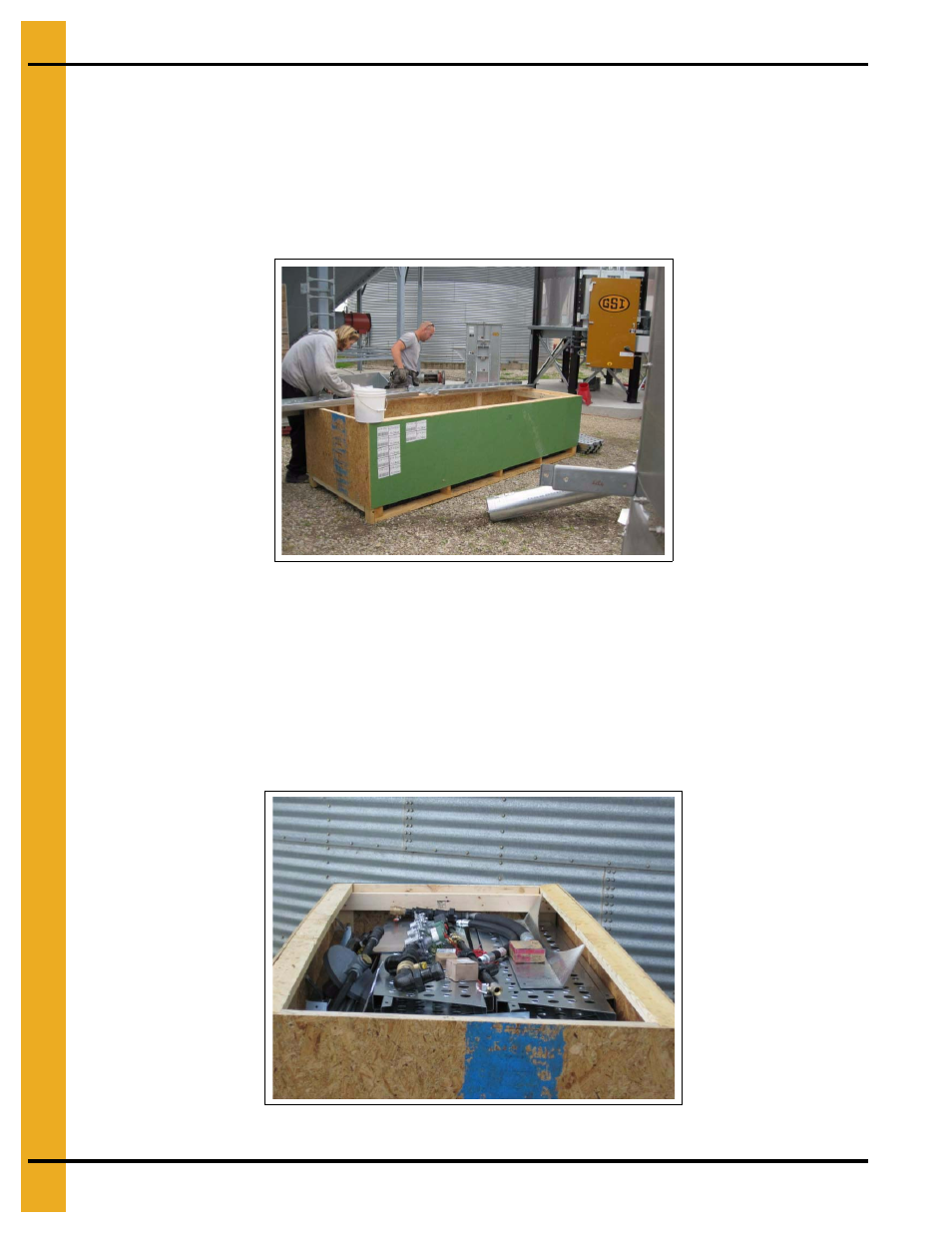 Assembling ladders, platforms and catwalks, Crate as work bench | Grain Systems PNEG-1708 User Manual | Page 34 / 76