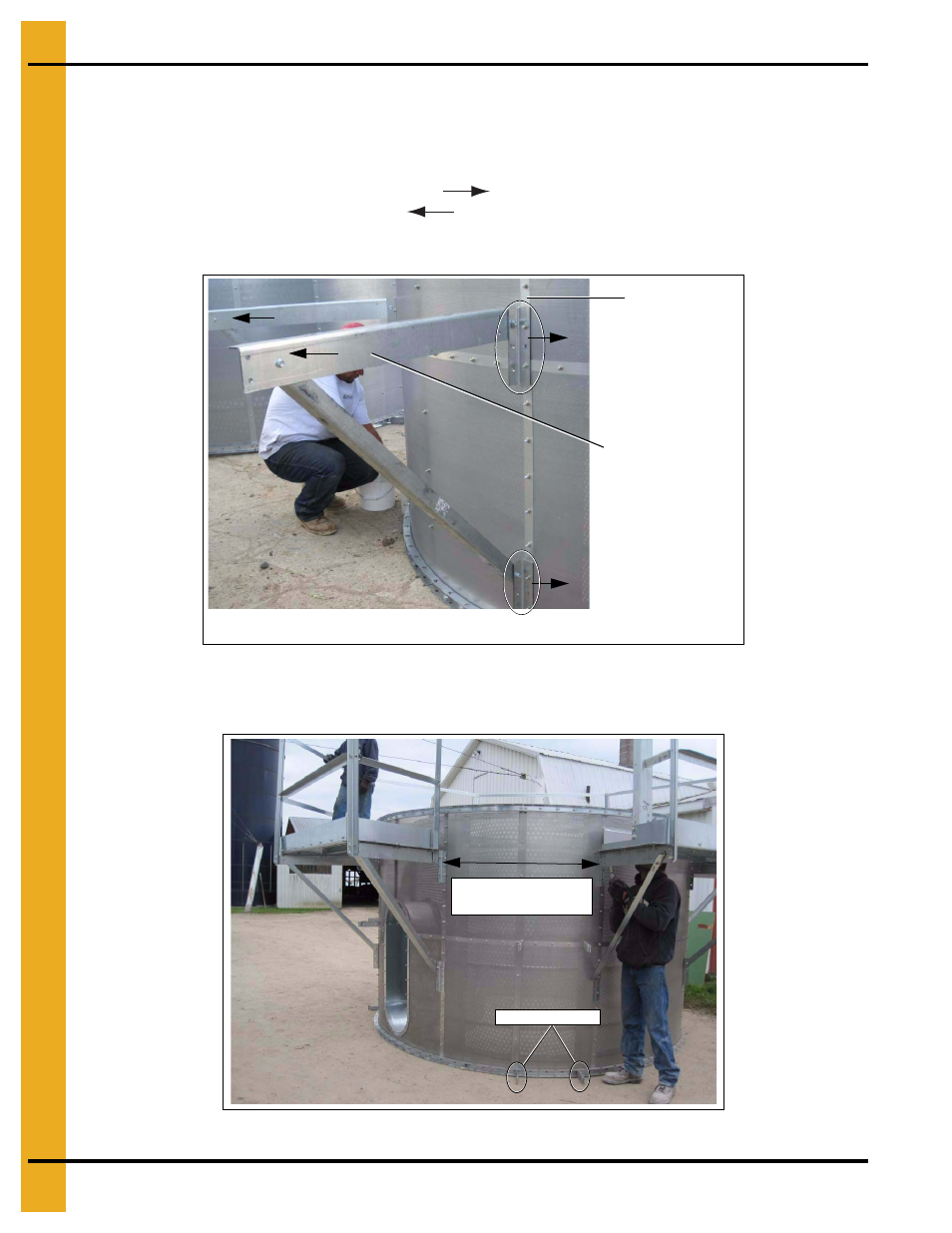 Assembling ladders, platforms and catwalks | Grain Systems PNEG-1708 User Manual | Page 42 / 76