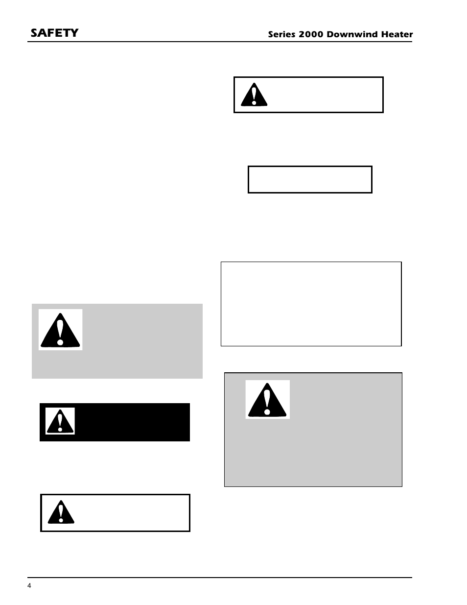 Caution, Caution warning danger | Grain Systems PNEG-591 User Manual | Page 4 / 45
