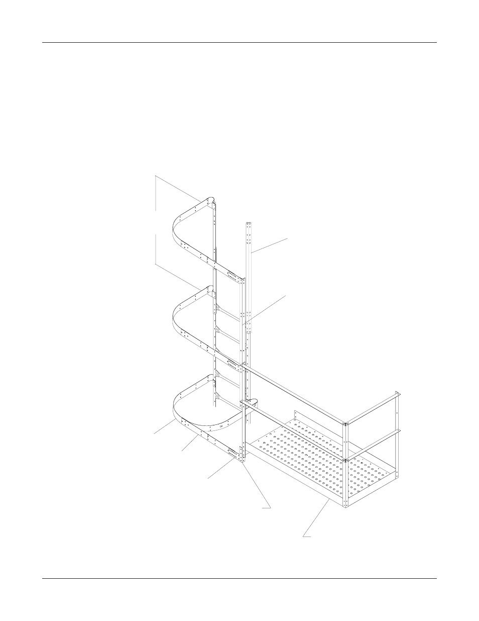 66 outside stiffened eave safety cage | Grain Systems Bin Accessories PNEG-1096 User Manual | Page 28 / 78