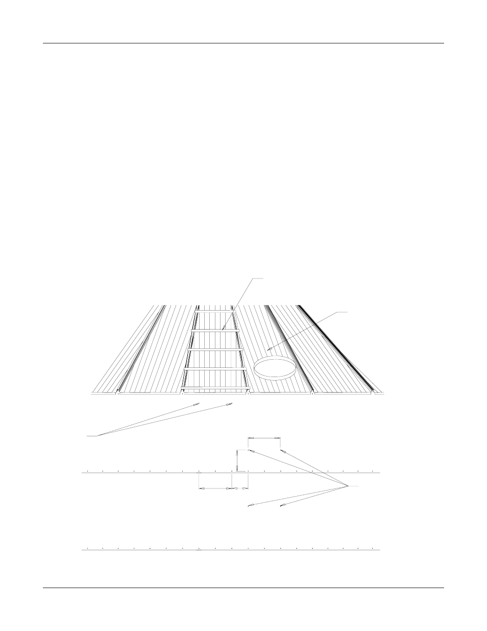 00 inside stiffened, Starting location of ladders, Ladder safety cage, and platform instructions | Grain Systems Bin Accessories PNEG-1096 User Manual | Page 36 / 78