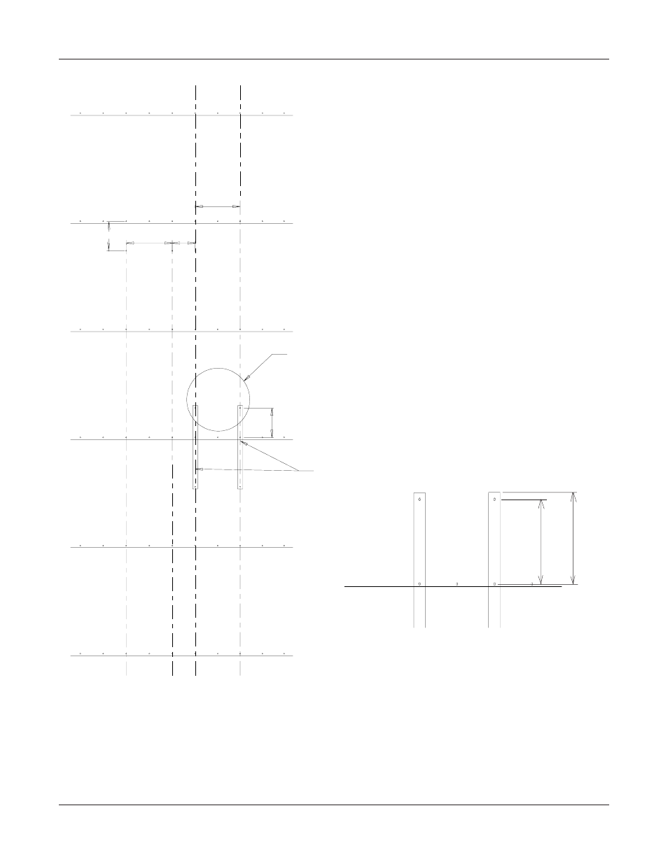 00 inside stiffened, Intermediate safety cage, Rest platform offset location | Grain Systems Bin Accessories PNEG-1096 User Manual | Page 44 / 78