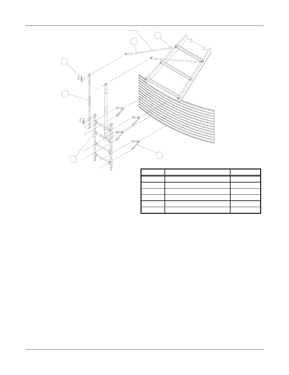 00 outside stiffened extension rails, Eave adjustable braces | Grain Systems Bin Accessories PNEG-1096 User Manual | Page 50 / 78