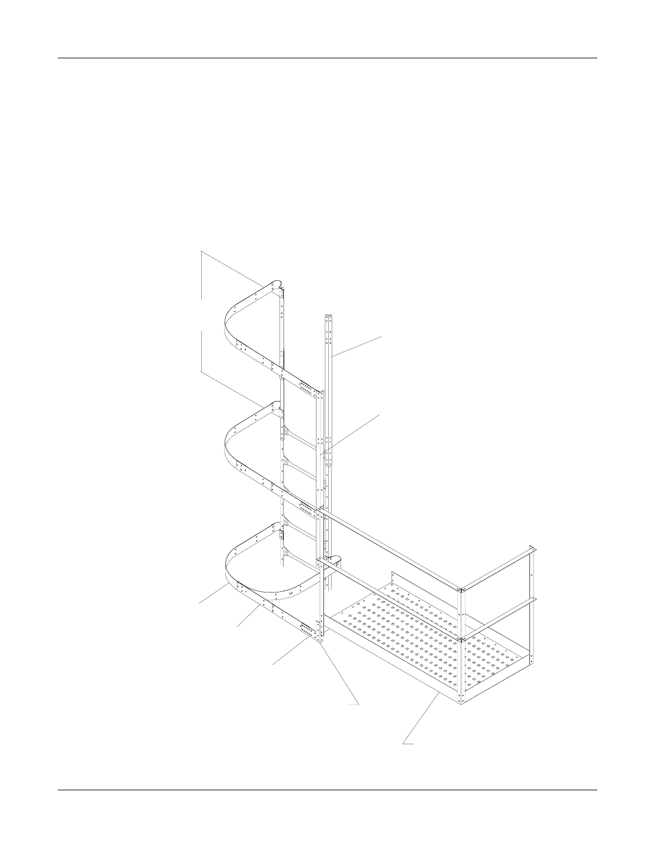 00 outside stiffened eave safety cage | Grain Systems Bin Accessories PNEG-1096 User Manual | Page 60 / 78