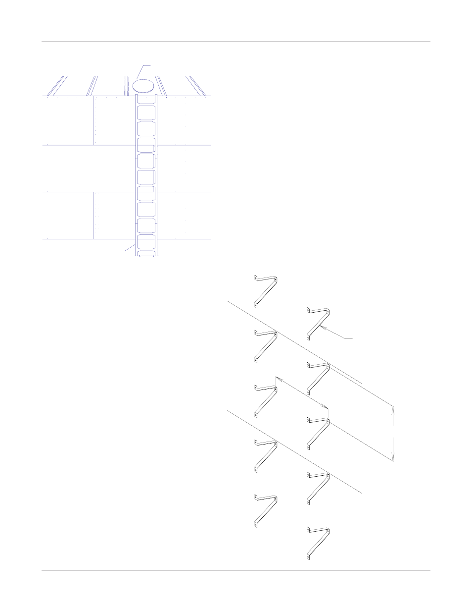 00 outside stiffened inside ladder placement, Nside ladder standoff requirements | Grain Systems Bin Accessories PNEG-1096 User Manual | Page 63 / 78