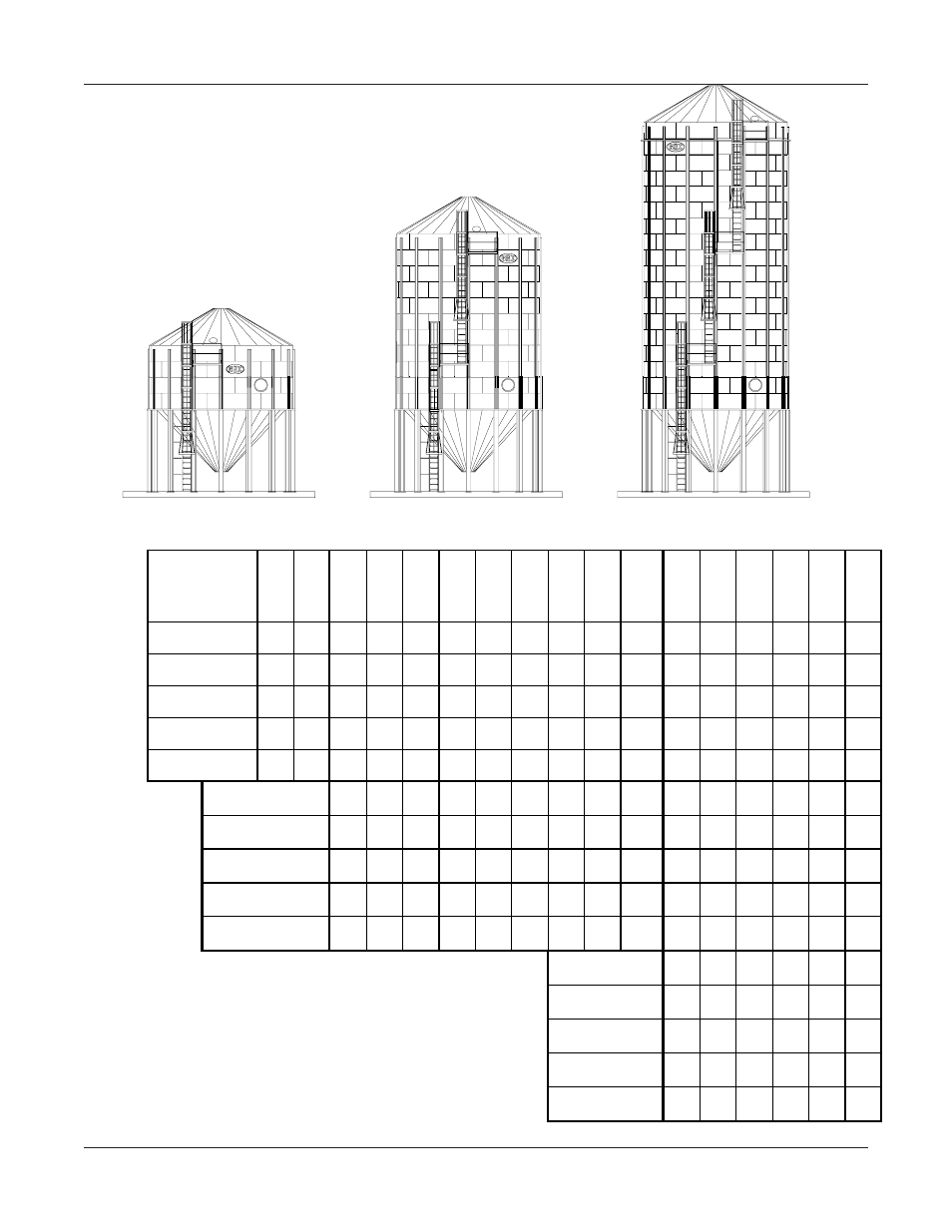 Ab a b c, 66 commercial hopper tanks (ncht), Pneg-1096 ladder, safety cage, & platforms | Grain Systems Bin Accessories PNEG-1096 User Manual | Page 66 / 78