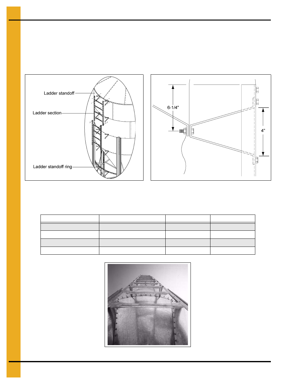 Ladder, Chapter 10 ladder, Optional sidewall ladder | Grain Systems Tanks PNEG-257 User Manual | Page 60 / 98