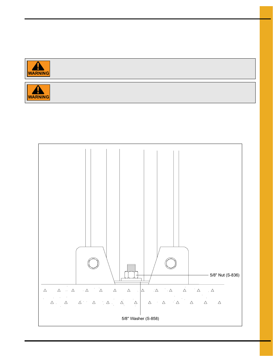 Raising bin, Chapter 11 raising bin, Raising bin to set on foundation | Anchoring tank | Grain Systems Tanks PNEG-257 User Manual | Page 65 / 98