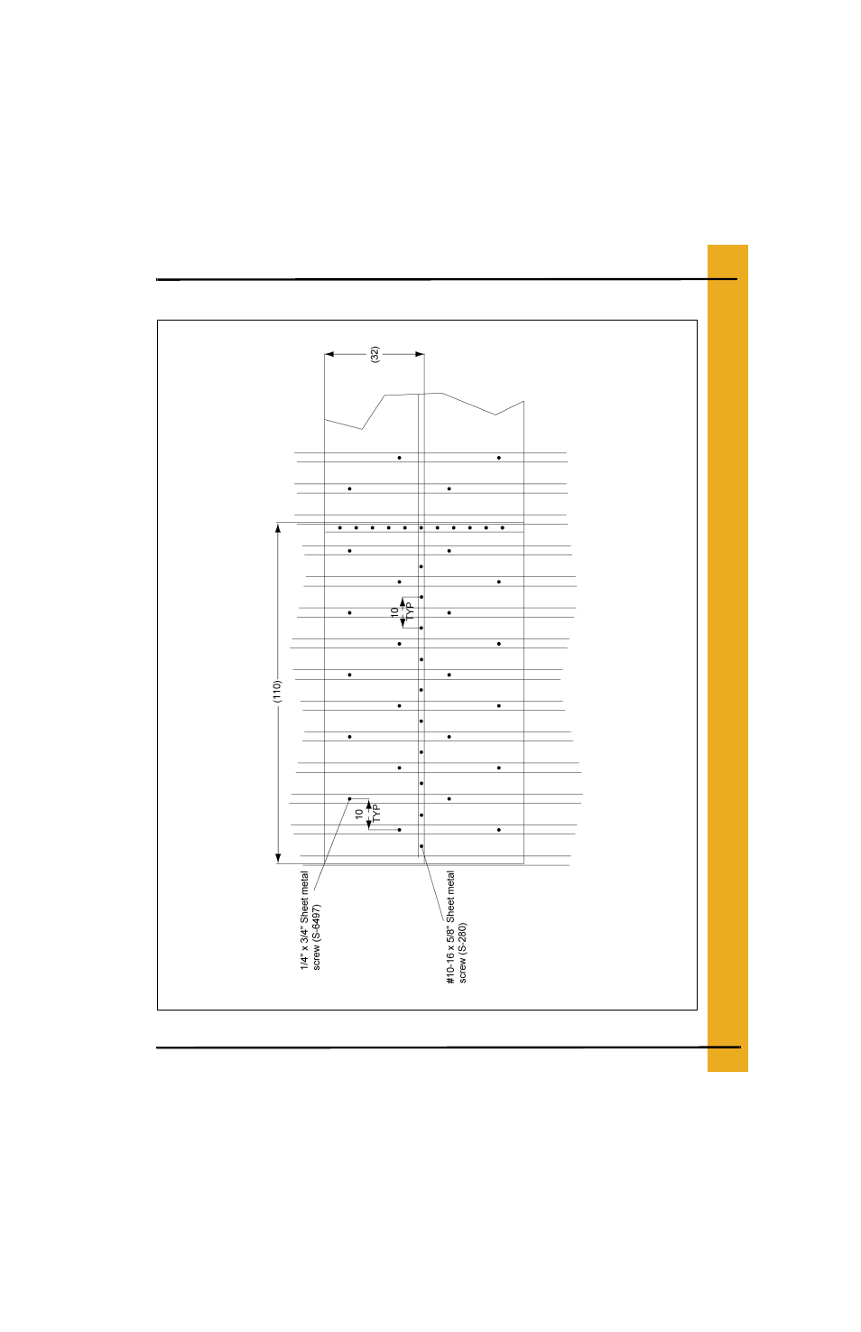 Suggested screw locations | Grain Systems Bin Flooring PNEG-225 User Manual | Page 17 / 80