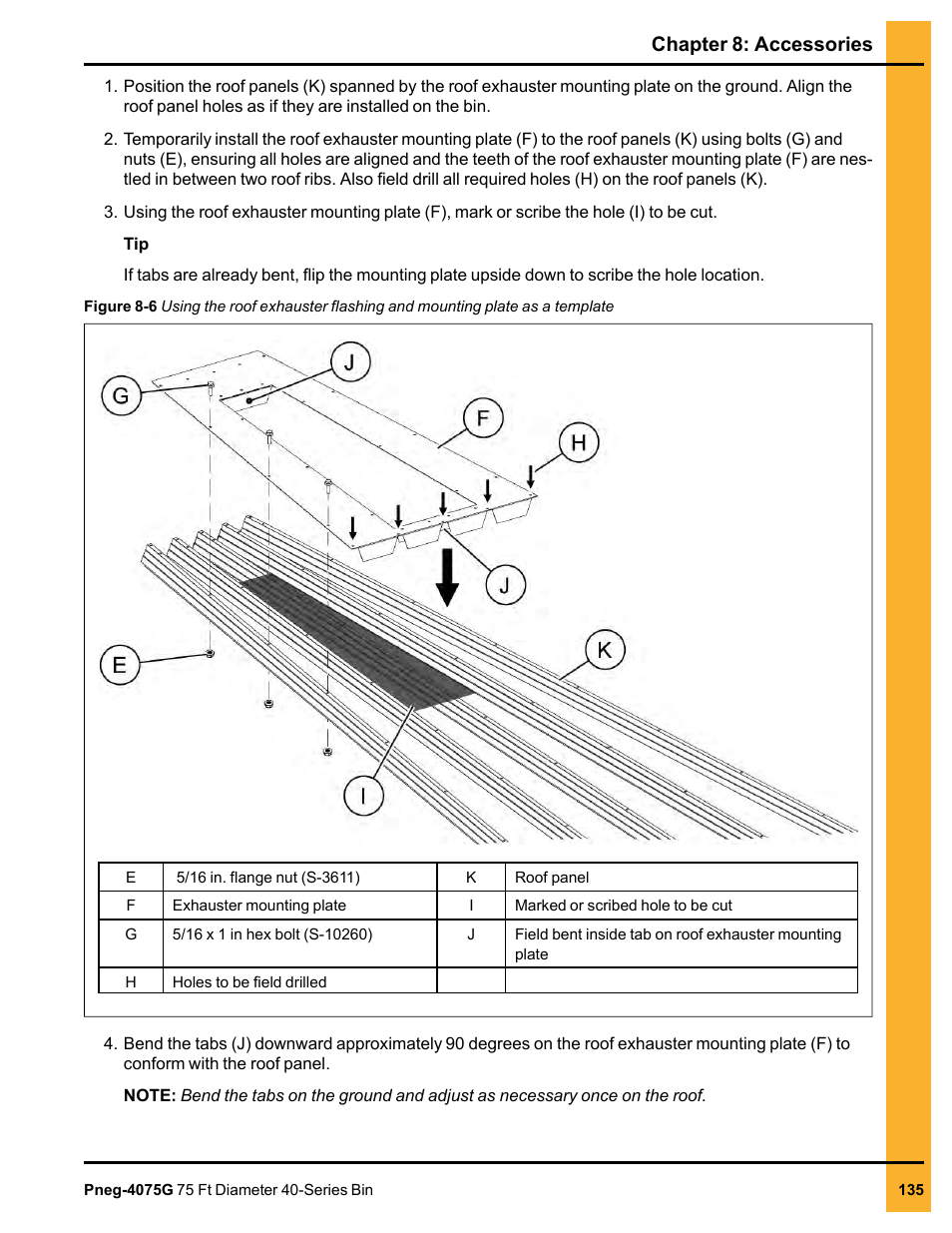 Chapter 8: accessories | Grain Systems Tanks PNEG-4075G User Manual | Page 135 / 170