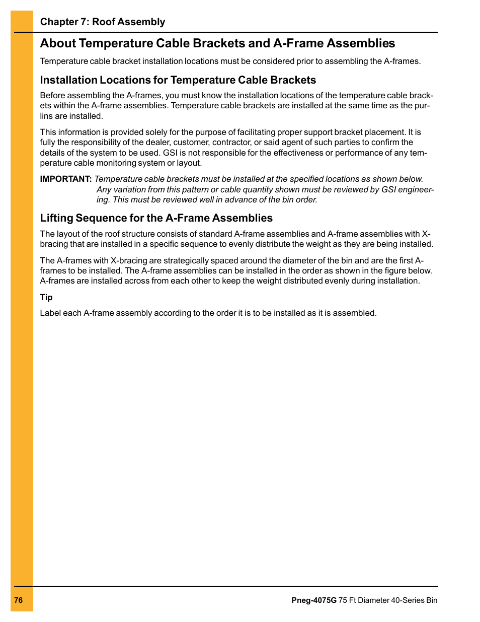 Grain Systems Tanks PNEG-4075G User Manual | Page 76 / 170